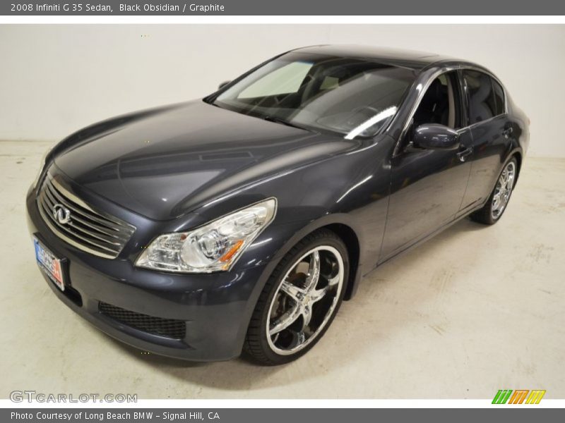 Black Obsidian / Graphite 2008 Infiniti G 35 Sedan