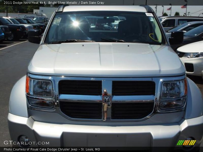Bright Silver Metallic / Dark Slate Gray 2011 Dodge Nitro Heat 4x4