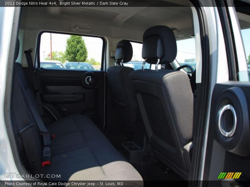 Bright Silver Metallic / Dark Slate Gray 2011 Dodge Nitro Heat 4x4