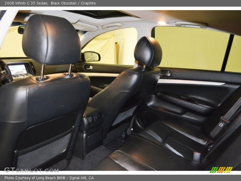 Black Obsidian / Graphite 2008 Infiniti G 35 Sedan