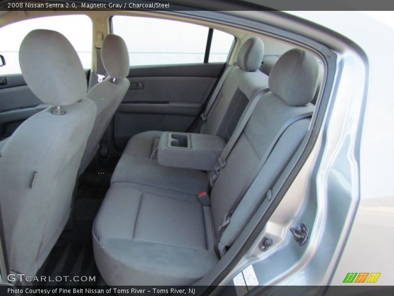 Magnetic Gray / Charcoal/Steel 2008 Nissan Sentra 2.0