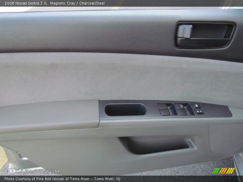 Magnetic Gray / Charcoal/Steel 2008 Nissan Sentra 2.0