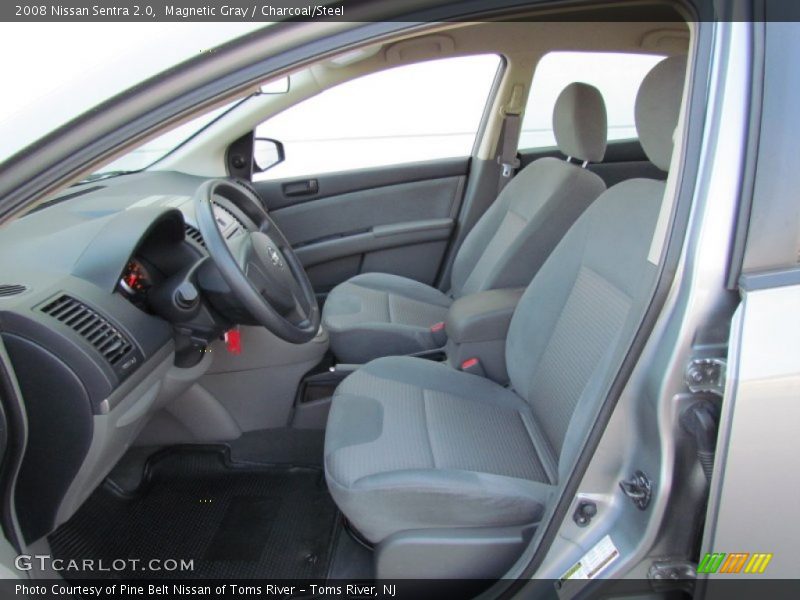 Magnetic Gray / Charcoal/Steel 2008 Nissan Sentra 2.0