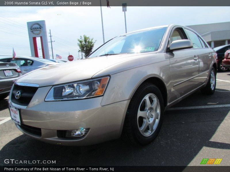 Golden Beige / Beige 2006 Hyundai Sonata GLS V6