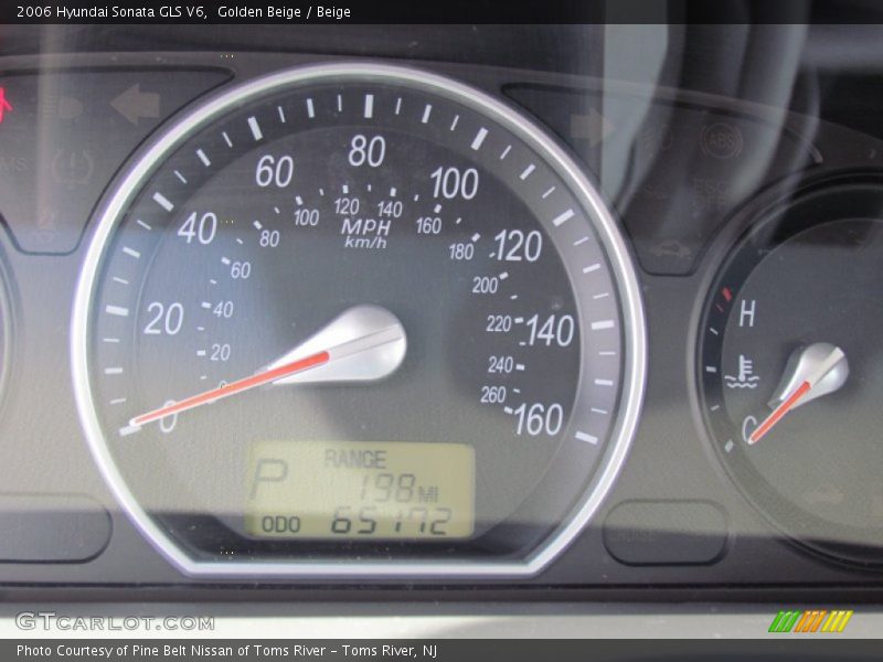 Golden Beige / Beige 2006 Hyundai Sonata GLS V6
