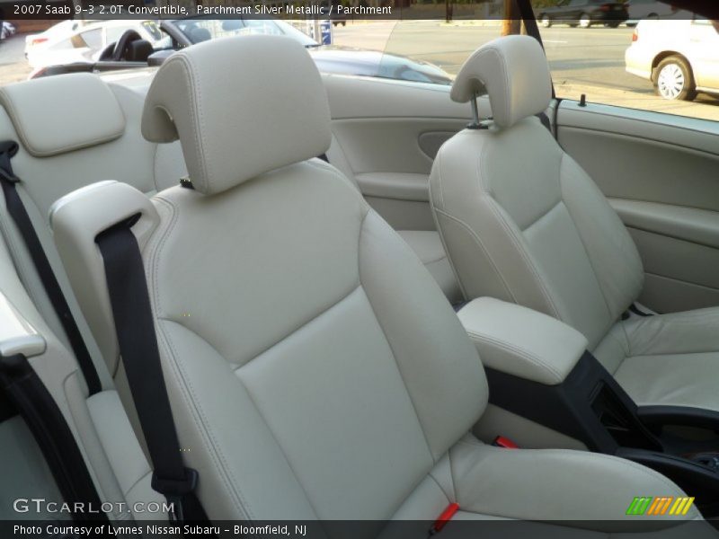  2007 9-3 2.0T Convertible Parchment Interior