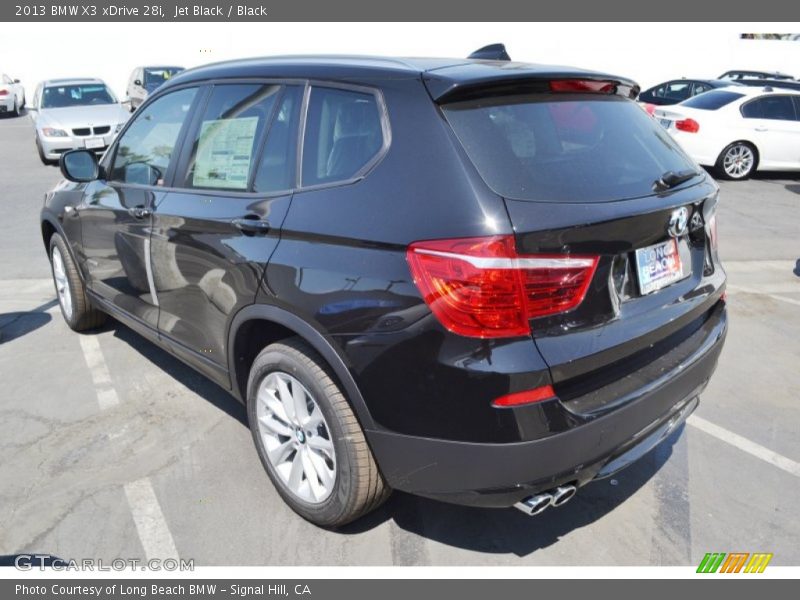 Jet Black / Black 2013 BMW X3 xDrive 28i