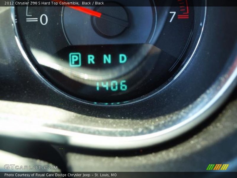 Black / Black 2012 Chrysler 200 S Hard Top Convertible
