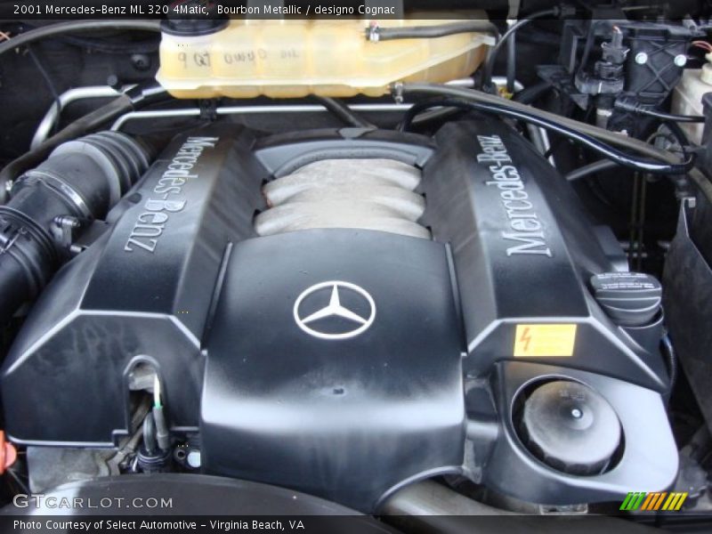  2001 ML 320 4Matic Engine - 3.2 Liter SOHC 18-Valve V6