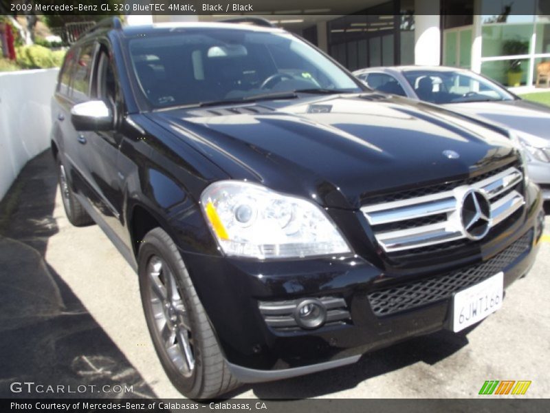 Black / Black 2009 Mercedes-Benz GL 320 BlueTEC 4Matic