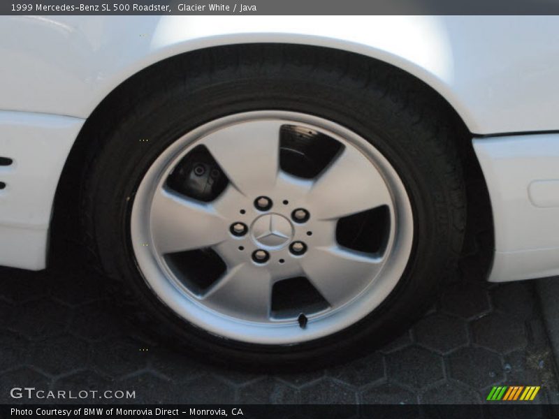 Glacier White / Java 1999 Mercedes-Benz SL 500 Roadster