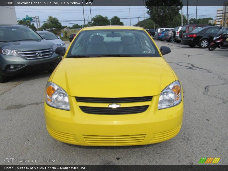 Rally Yellow / Gray 2006 Chevrolet Cobalt LS Coupe