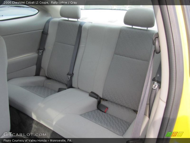 Rally Yellow / Gray 2006 Chevrolet Cobalt LS Coupe