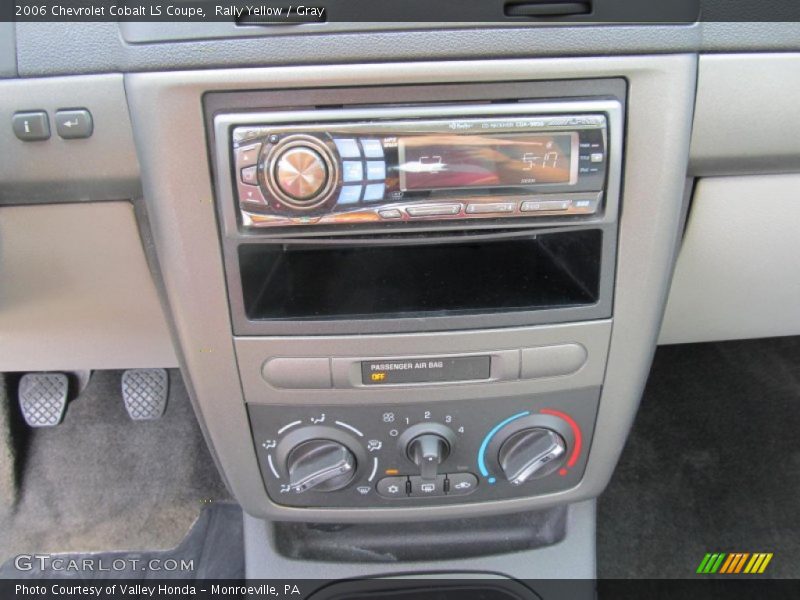 Rally Yellow / Gray 2006 Chevrolet Cobalt LS Coupe