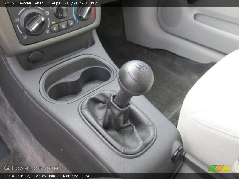 Rally Yellow / Gray 2006 Chevrolet Cobalt LS Coupe