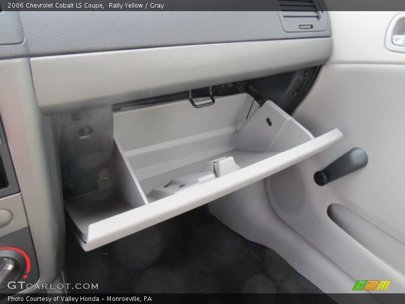 Rally Yellow / Gray 2006 Chevrolet Cobalt LS Coupe