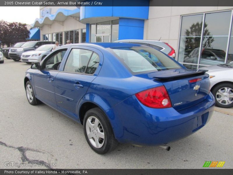 Arrival Blue Metallic / Gray 2005 Chevrolet Cobalt Sedan