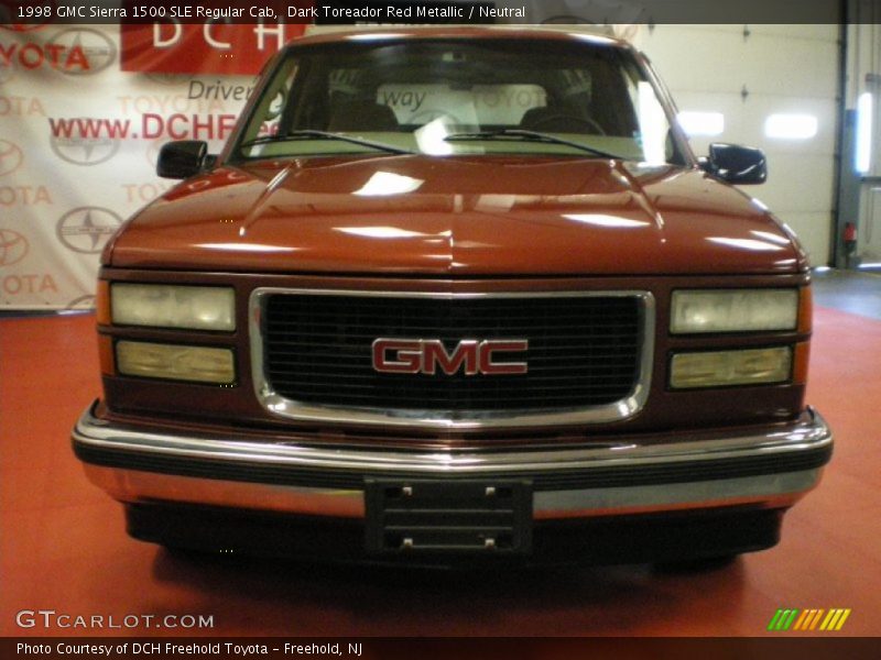 Dark Toreador Red Metallic / Neutral 1998 GMC Sierra 1500 SLE Regular Cab