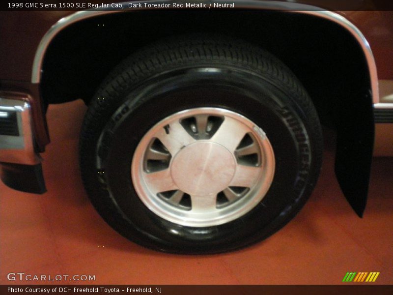 Dark Toreador Red Metallic / Neutral 1998 GMC Sierra 1500 SLE Regular Cab