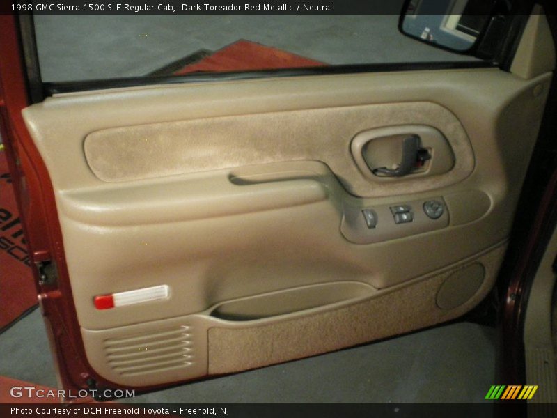 Dark Toreador Red Metallic / Neutral 1998 GMC Sierra 1500 SLE Regular Cab