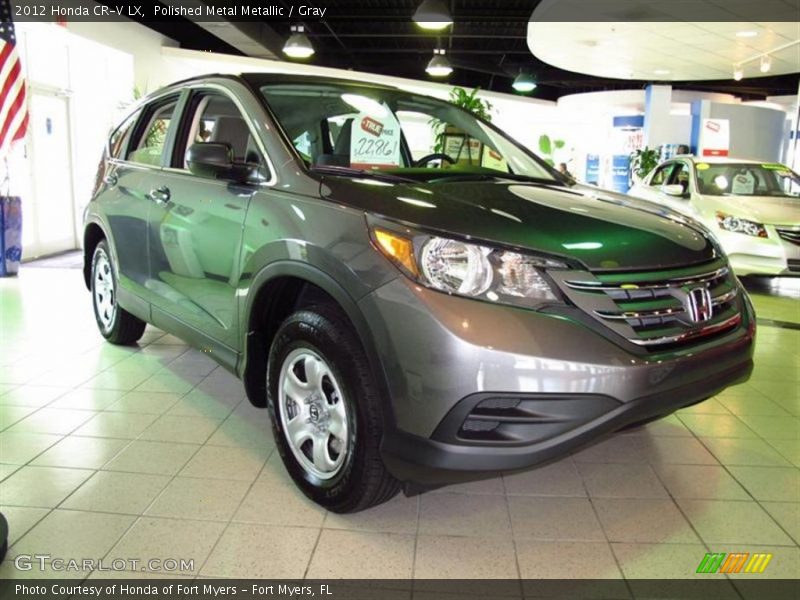 Polished Metal Metallic / Gray 2012 Honda CR-V LX