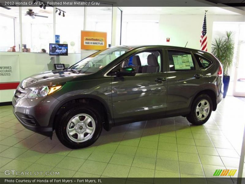Polished Metal Metallic / Gray 2012 Honda CR-V LX