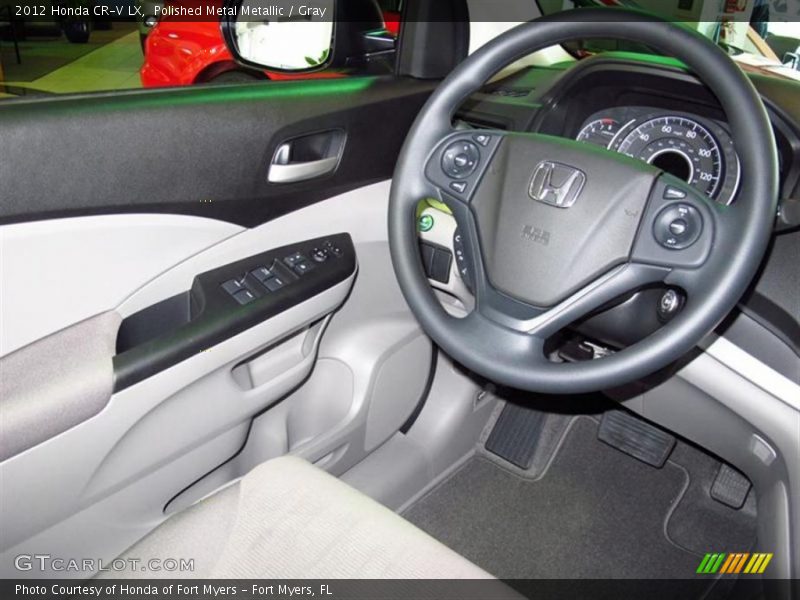 Polished Metal Metallic / Gray 2012 Honda CR-V LX