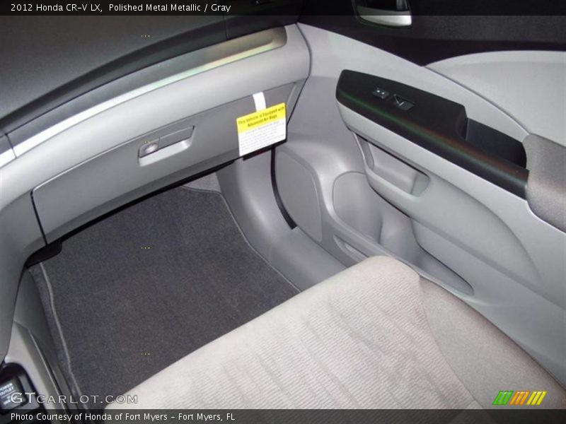 Polished Metal Metallic / Gray 2012 Honda CR-V LX