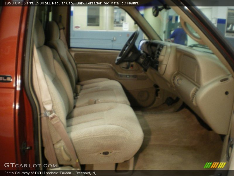 Dark Toreador Red Metallic / Neutral 1998 GMC Sierra 1500 SLE Regular Cab