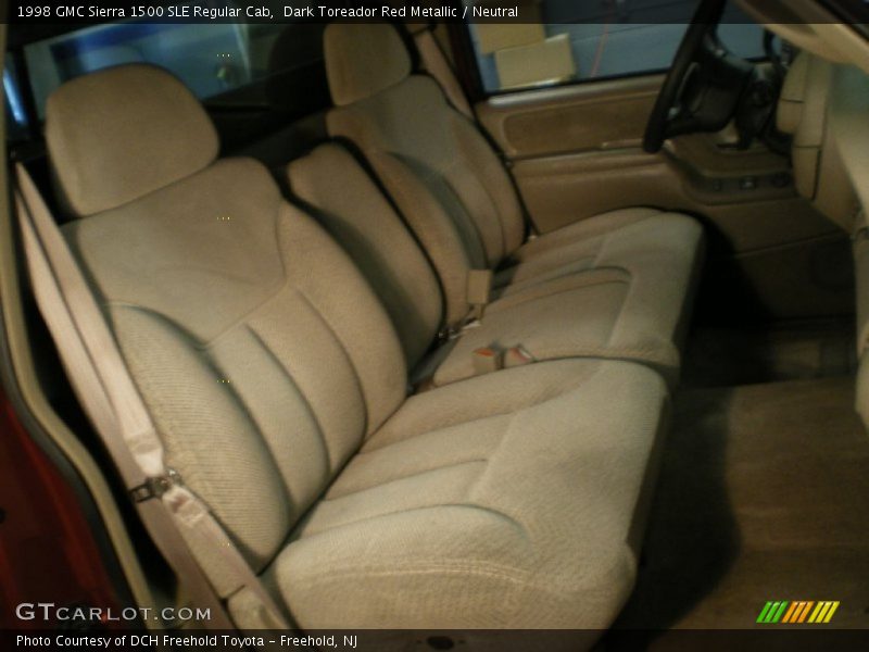 Dark Toreador Red Metallic / Neutral 1998 GMC Sierra 1500 SLE Regular Cab