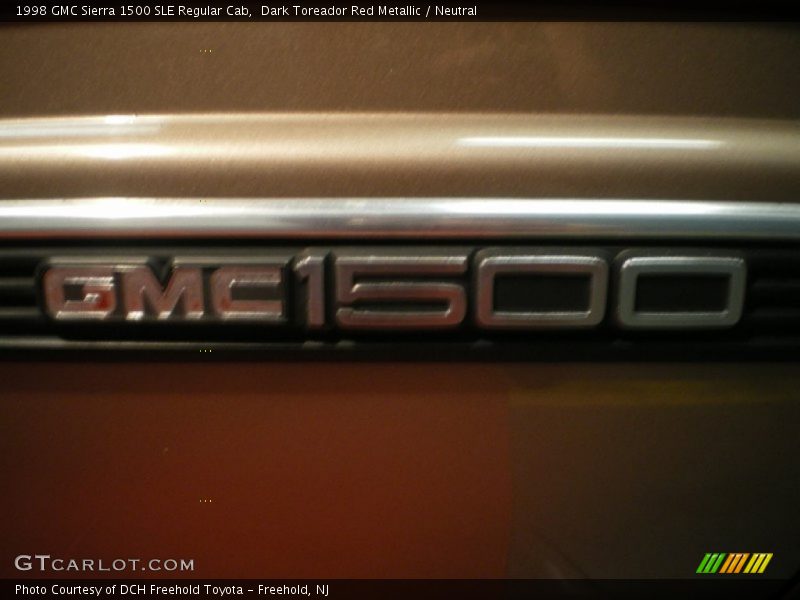 Dark Toreador Red Metallic / Neutral 1998 GMC Sierra 1500 SLE Regular Cab