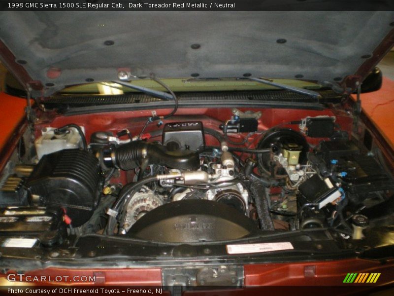 Dark Toreador Red Metallic / Neutral 1998 GMC Sierra 1500 SLE Regular Cab