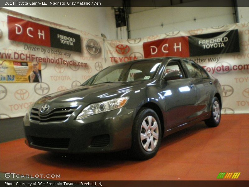 Magnetic Gray Metallic / Ash 2011 Toyota Camry LE