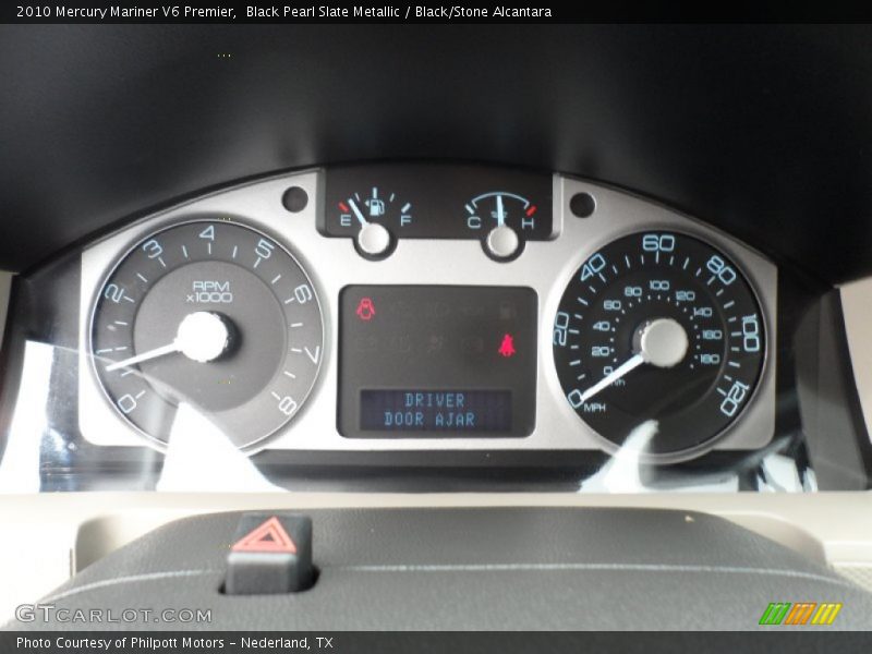  2010 Mariner V6 Premier V6 Premier Gauges