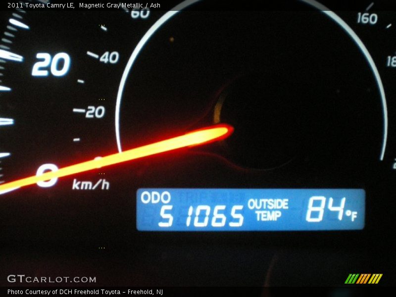 Magnetic Gray Metallic / Ash 2011 Toyota Camry LE