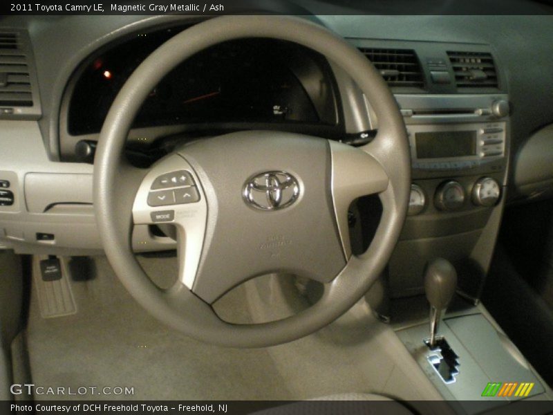 Magnetic Gray Metallic / Ash 2011 Toyota Camry LE