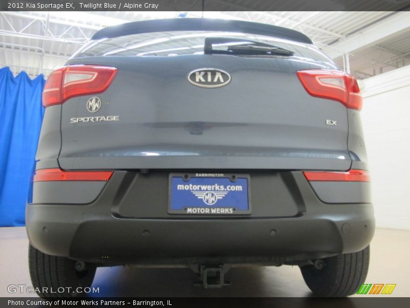 Twilight Blue / Alpine Gray 2012 Kia Sportage EX