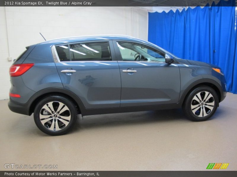  2012 Sportage EX Twilight Blue