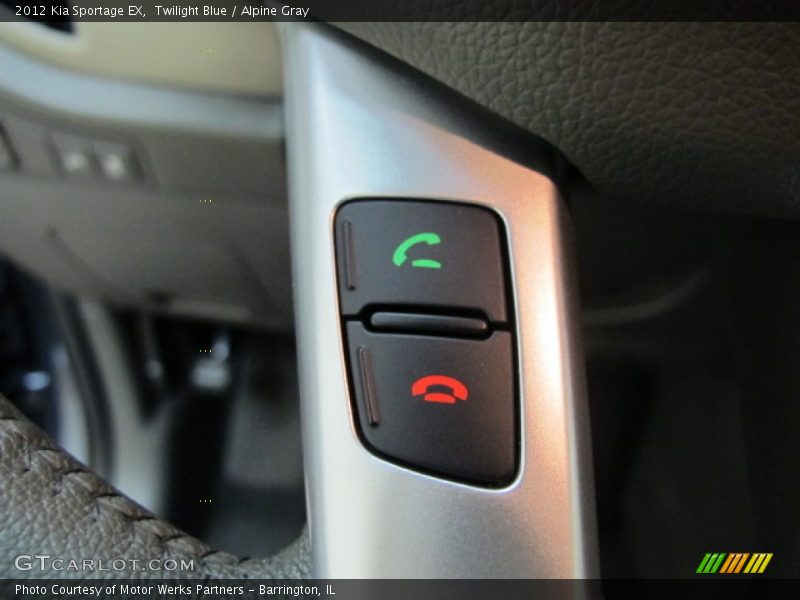 Controls of 2012 Sportage EX