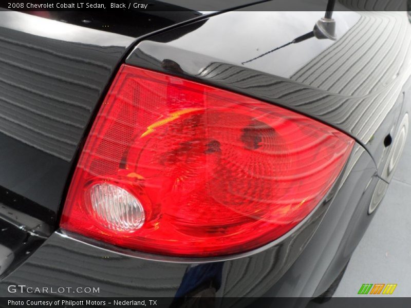 Black / Gray 2008 Chevrolet Cobalt LT Sedan