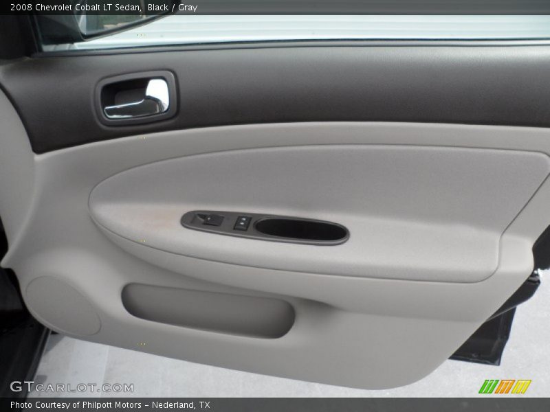 Black / Gray 2008 Chevrolet Cobalt LT Sedan