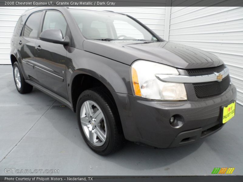 Granite Gray Metallic / Dark Gray 2008 Chevrolet Equinox LT
