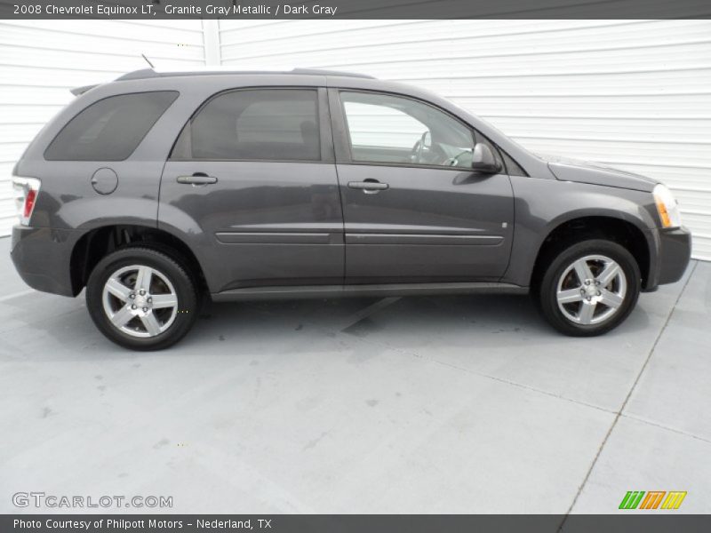 Granite Gray Metallic / Dark Gray 2008 Chevrolet Equinox LT