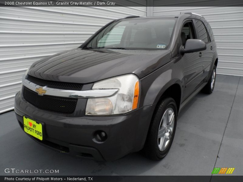 Granite Gray Metallic / Dark Gray 2008 Chevrolet Equinox LT