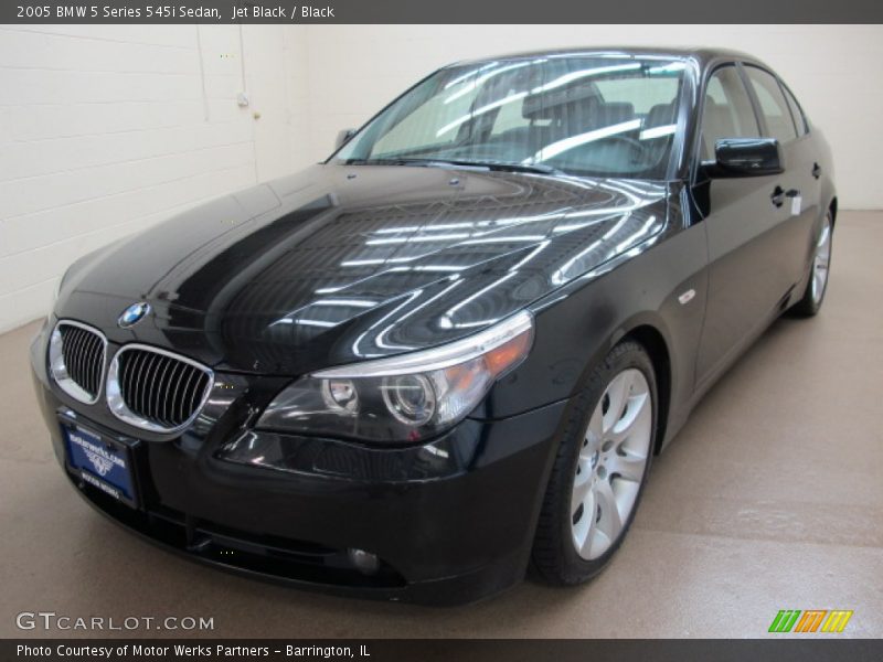 Jet Black / Black 2005 BMW 5 Series 545i Sedan