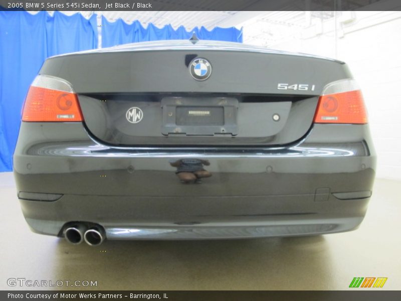 Jet Black / Black 2005 BMW 5 Series 545i Sedan