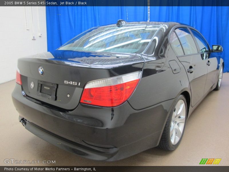 Jet Black / Black 2005 BMW 5 Series 545i Sedan