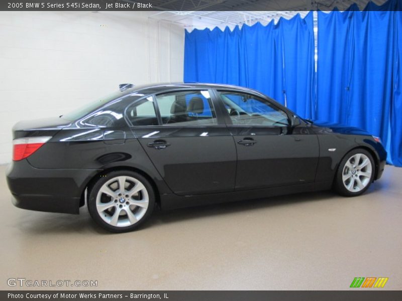 Jet Black / Black 2005 BMW 5 Series 545i Sedan