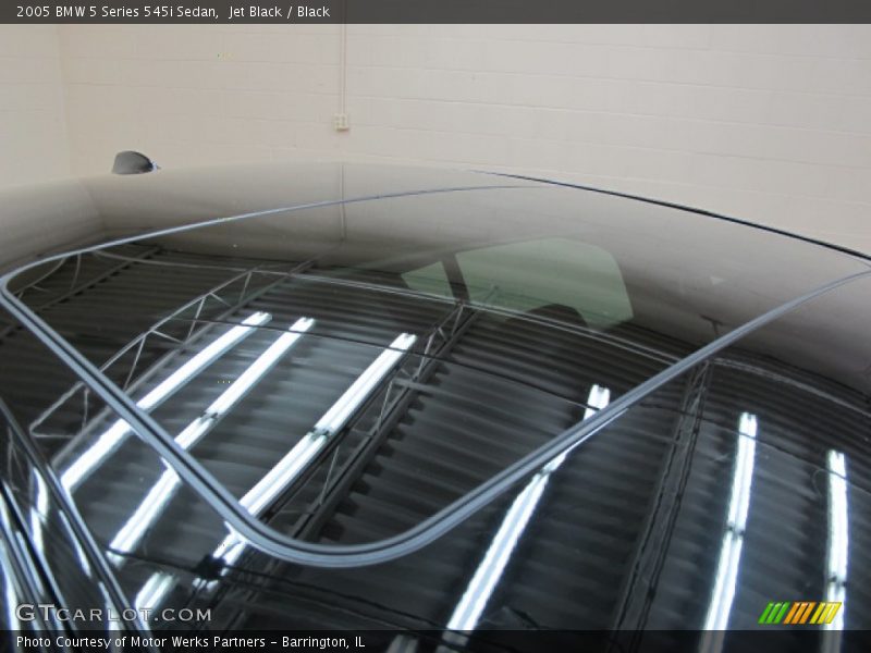Jet Black / Black 2005 BMW 5 Series 545i Sedan