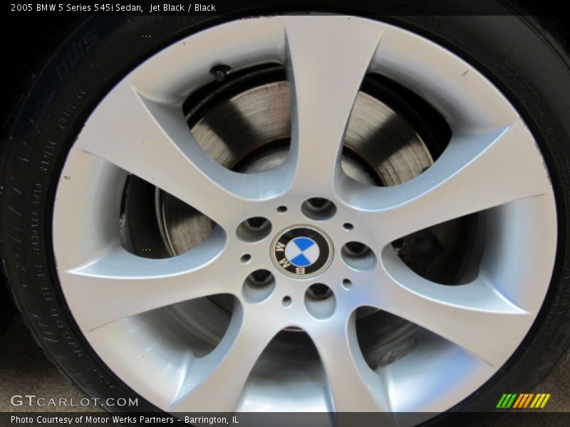 Jet Black / Black 2005 BMW 5 Series 545i Sedan